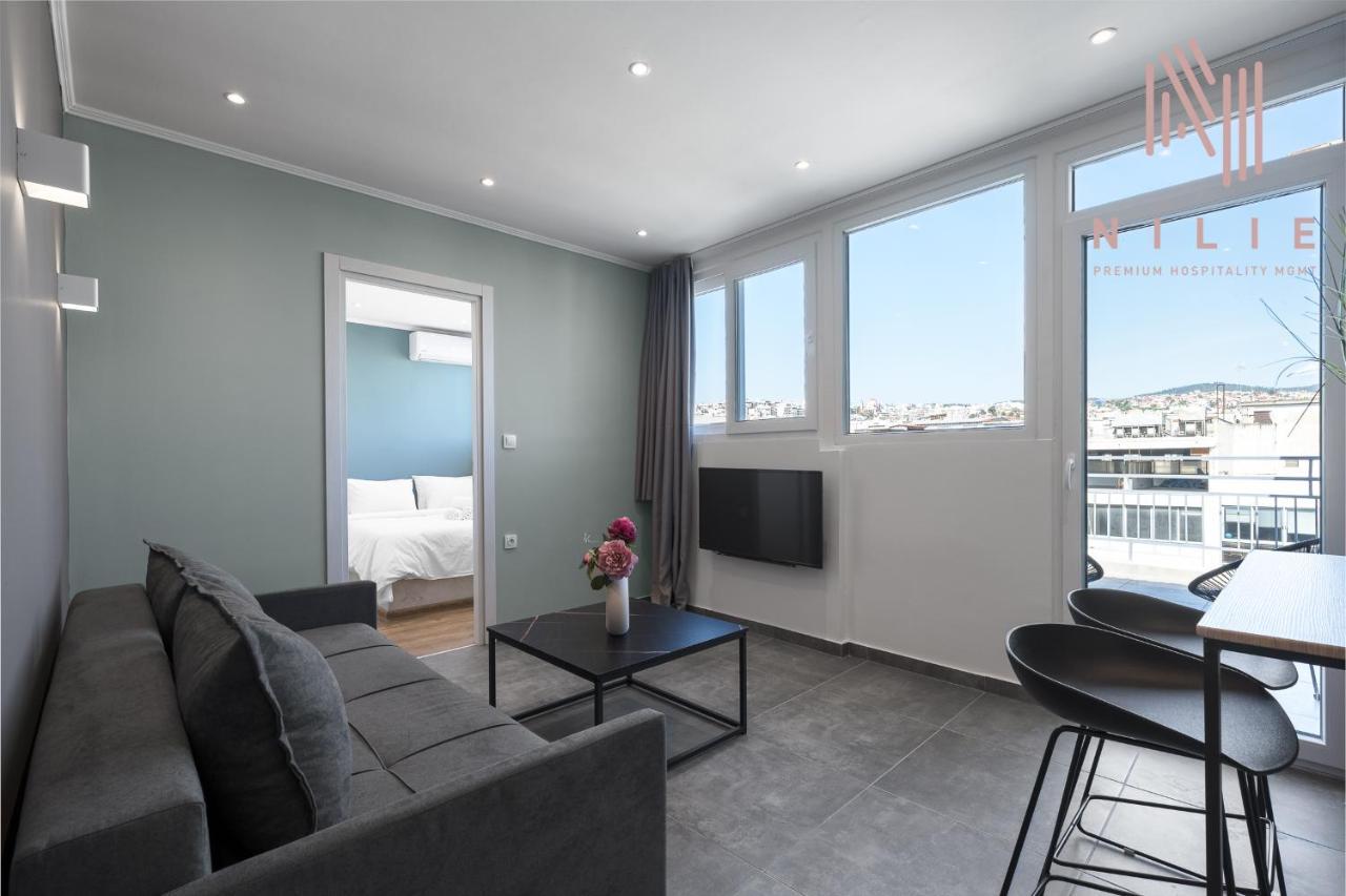 Apartament V1 Penthouse, Nilie Hospitality Mgmt Saloniki Zewnętrze zdjęcie