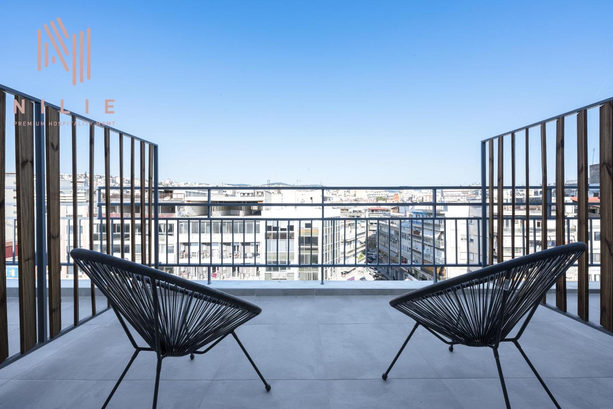 Apartament V1 Penthouse, Nilie Hospitality Mgmt Saloniki Zewnętrze zdjęcie