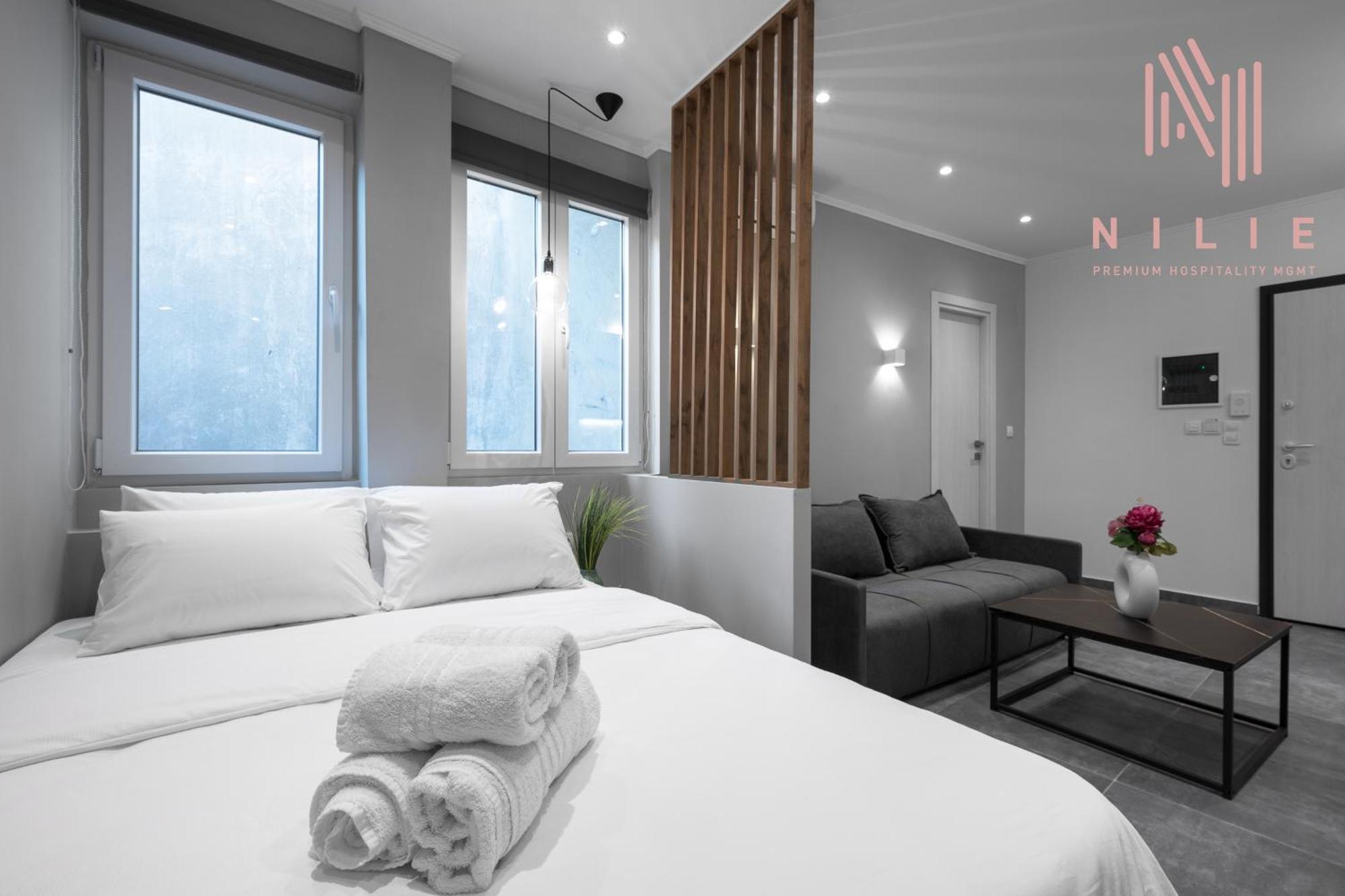 Apartament V1 Penthouse, Nilie Hospitality Mgmt Saloniki Zewnętrze zdjęcie
