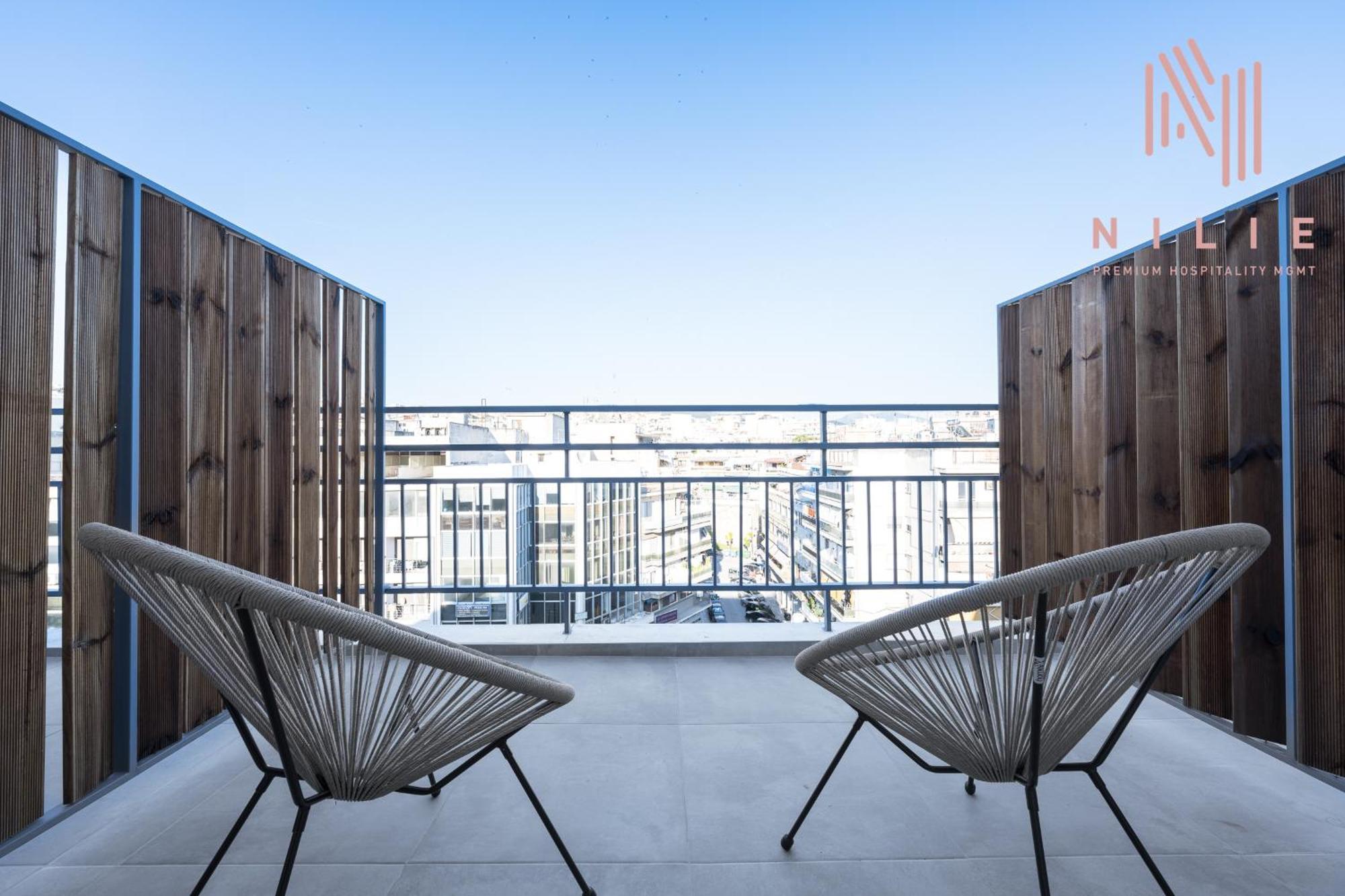Apartament V1 Penthouse, Nilie Hospitality Mgmt Saloniki Zewnętrze zdjęcie