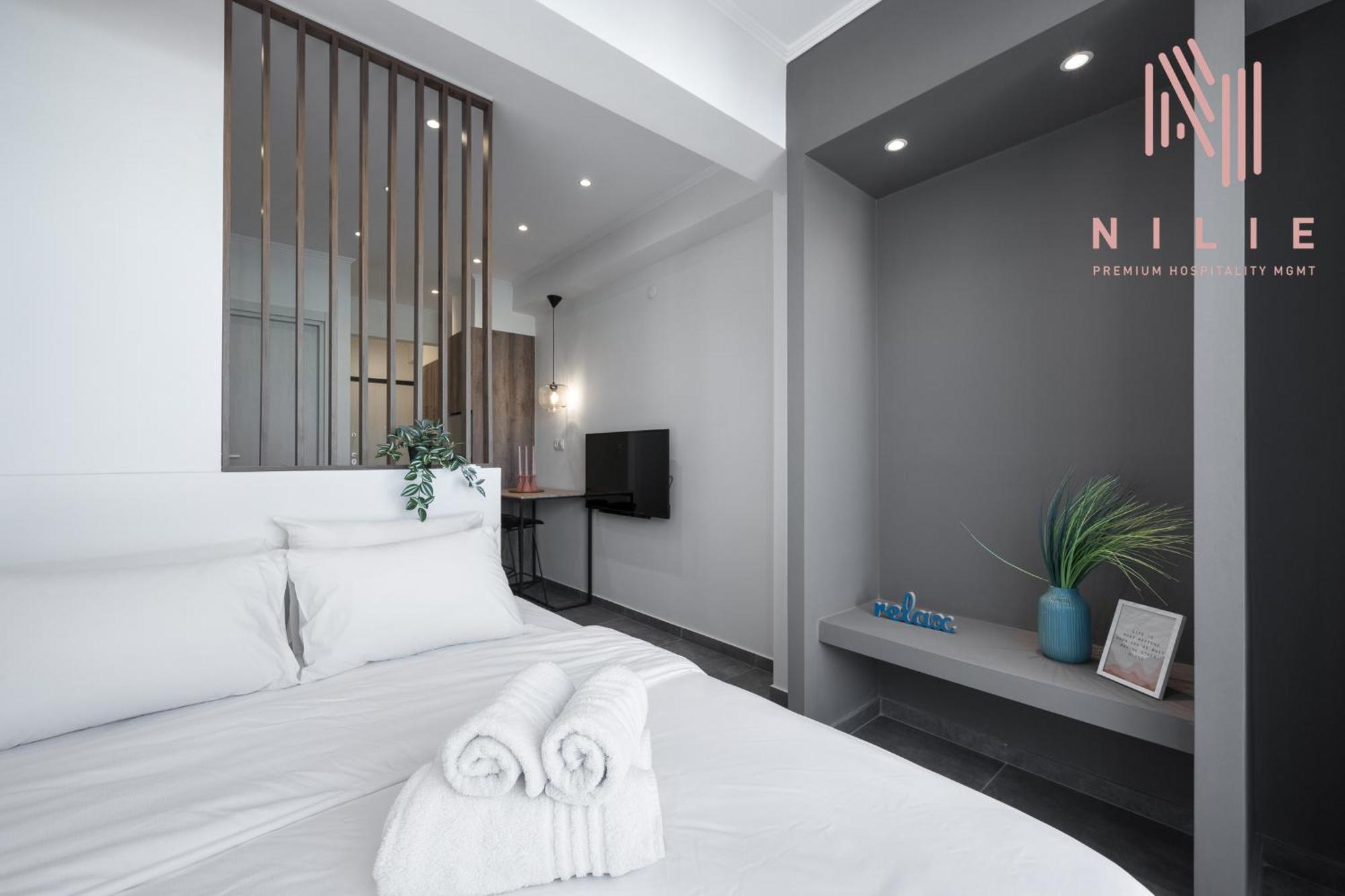 Apartament V1 Penthouse, Nilie Hospitality Mgmt Saloniki Zewnętrze zdjęcie