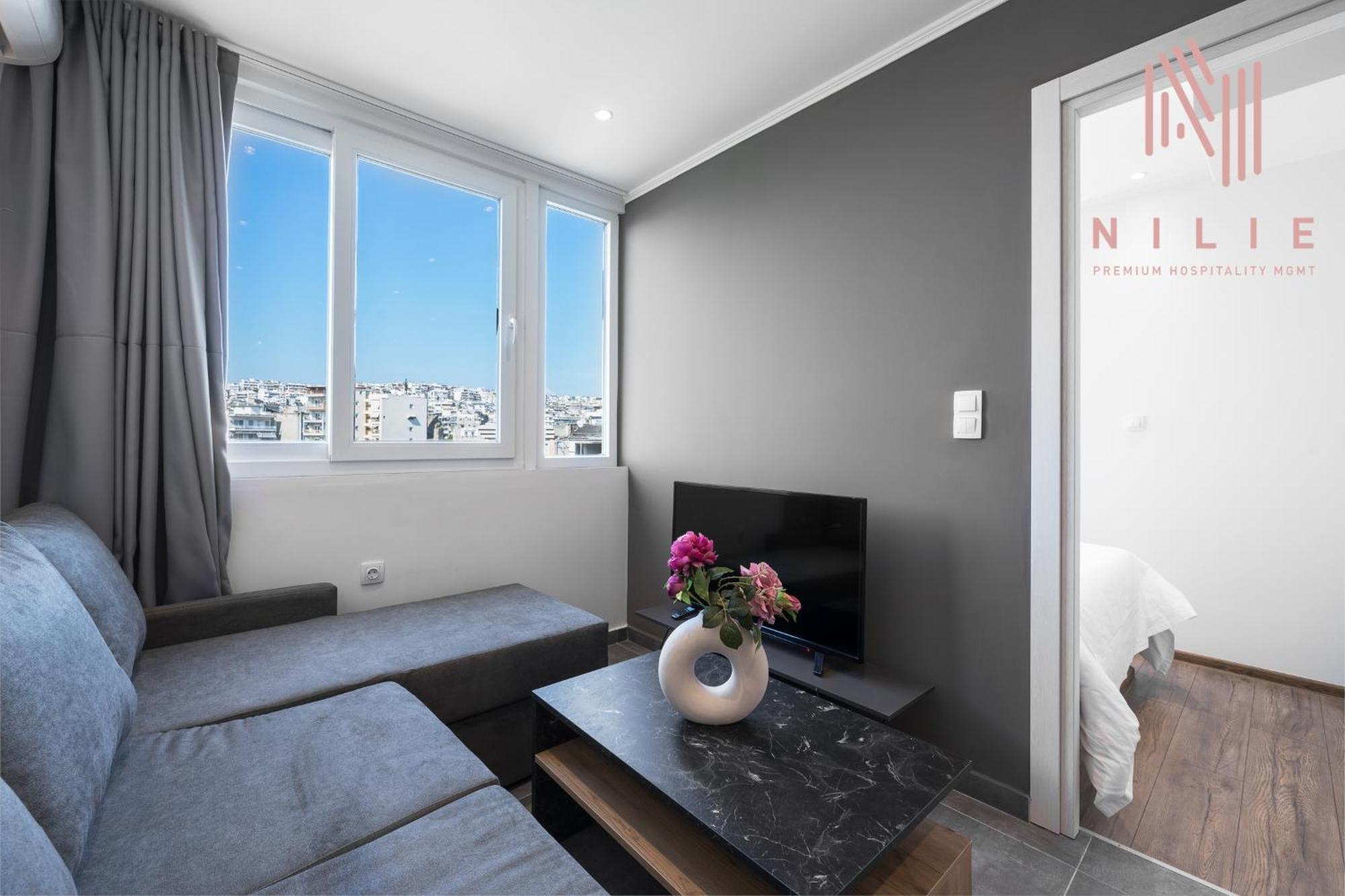 Apartament V1 Penthouse, Nilie Hospitality Mgmt Saloniki Zewnętrze zdjęcie