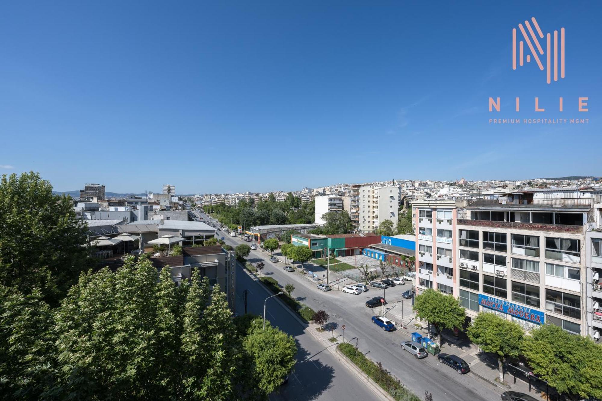 Apartament V1 Penthouse, Nilie Hospitality Mgmt Saloniki Zewnętrze zdjęcie