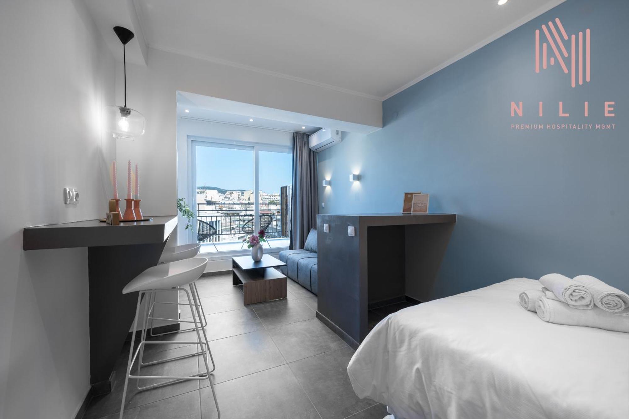 Apartament V1 Penthouse, Nilie Hospitality Mgmt Saloniki Zewnętrze zdjęcie