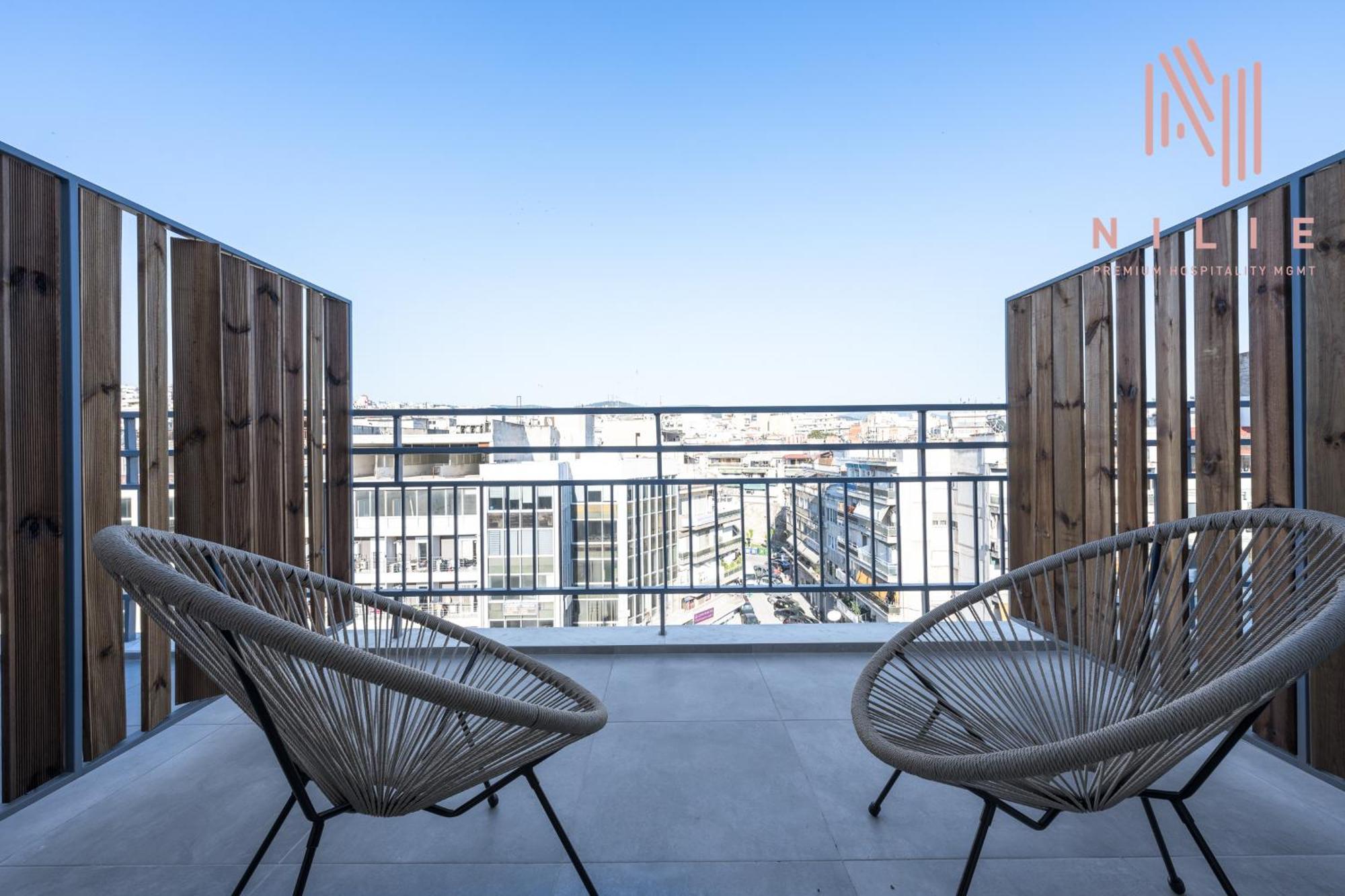 Apartament V1 Penthouse, Nilie Hospitality Mgmt Saloniki Zewnętrze zdjęcie