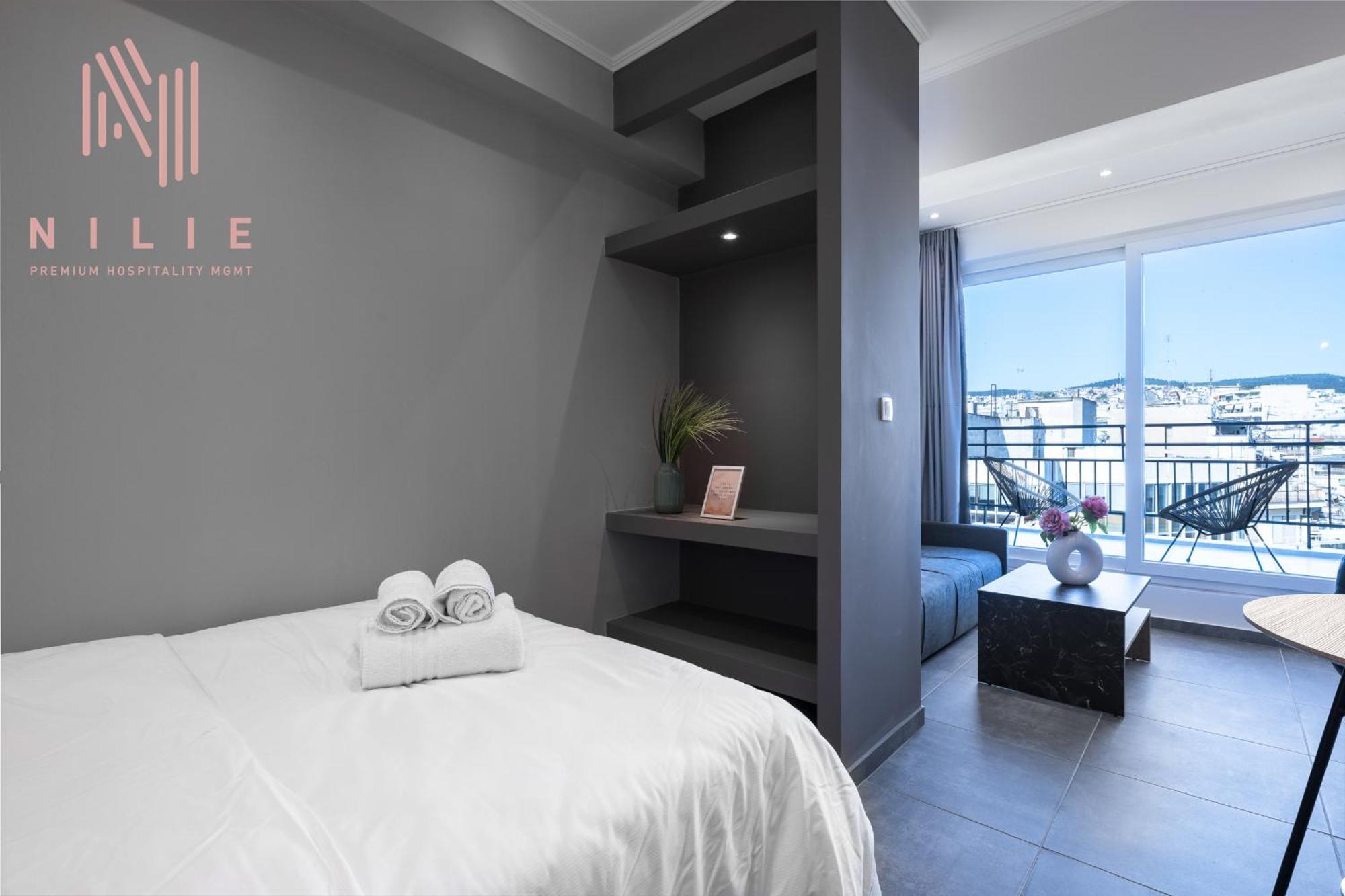 Apartament V1 Penthouse, Nilie Hospitality Mgmt Saloniki Zewnętrze zdjęcie